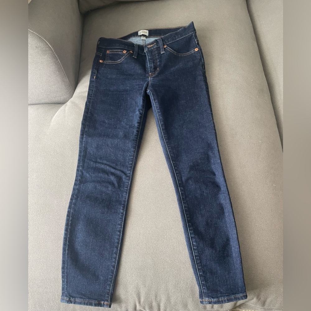 J. Crew Dark Blue Skinny Jeans
